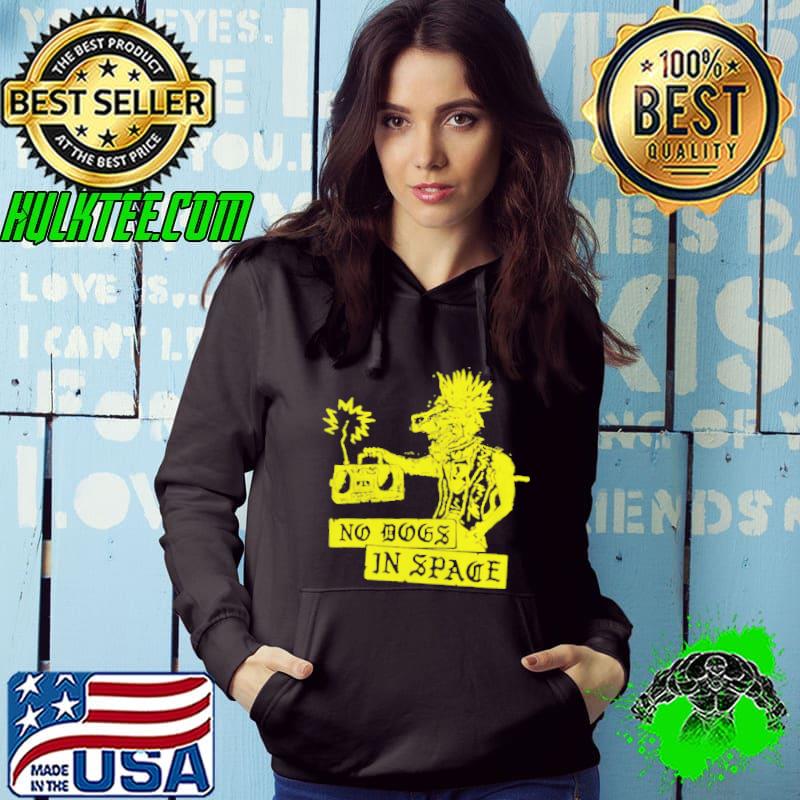 No dogs in space skull hirt