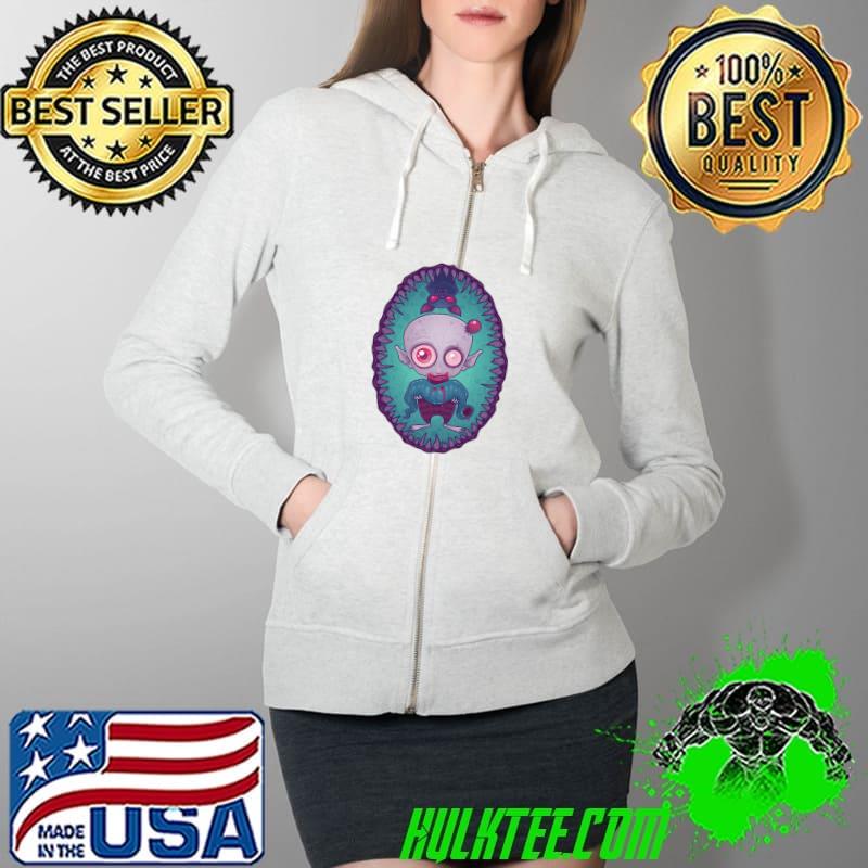 Nosferatu Bat Shirt Full Zip Hooded Nosferatu Bat Shirt Full Zip Hooded