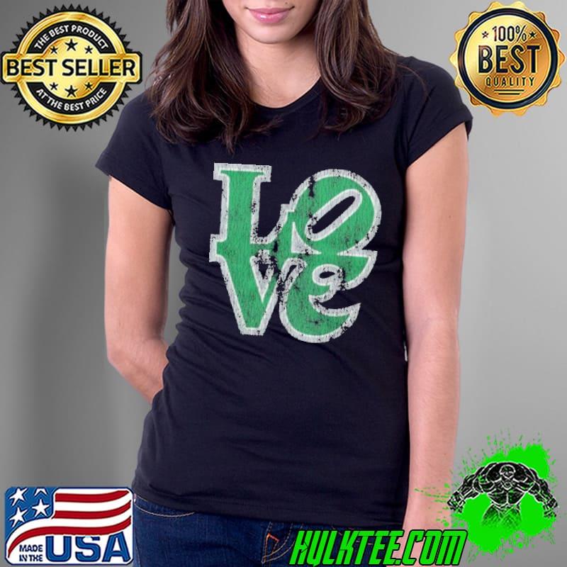 Philadelphia Love Park Logo Eagles Shirt Ladies Tee Philadelphia Love Park Logo Eagles Shirt Ladies Tee