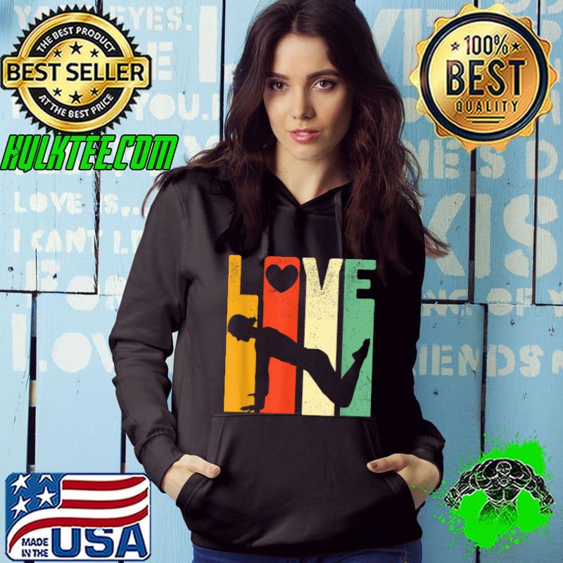 Pilates Love Instructor Teacher Coach Workout Fitness Gym T-Shirt