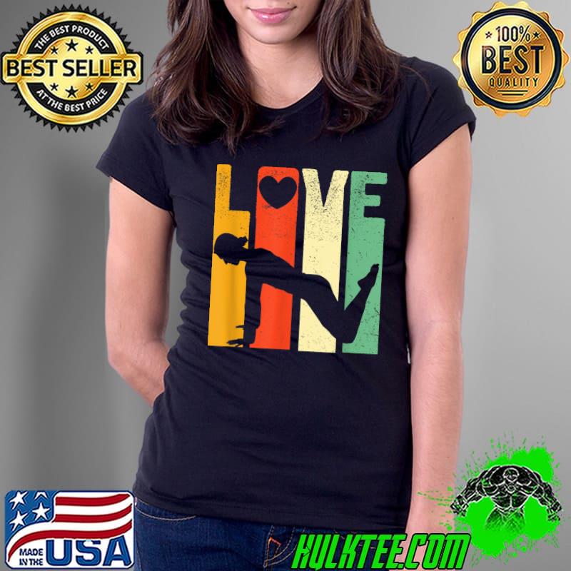 Pilates Love Instructor Teacher Coach Workout Fitness Gym T-Shirt Ladies Tee Pilates Love Instructor Teacher Coach Workout Fitness Gym T-Shirt Ladies Tee