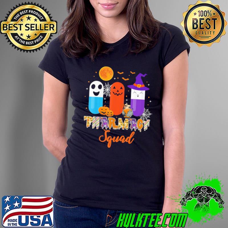 Pills Pharmacy Pharmacist Squad Halloween Shirt