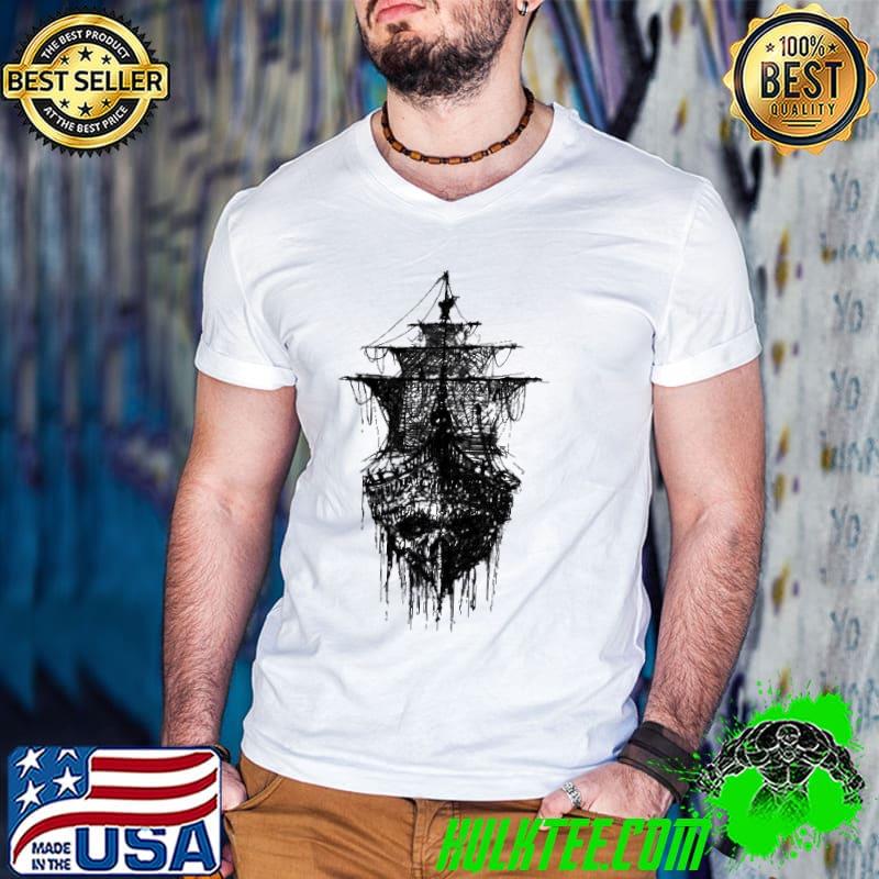 Pirate Ship Skull Tattoo shirt Pirate Ship Skull Tattoo shirt