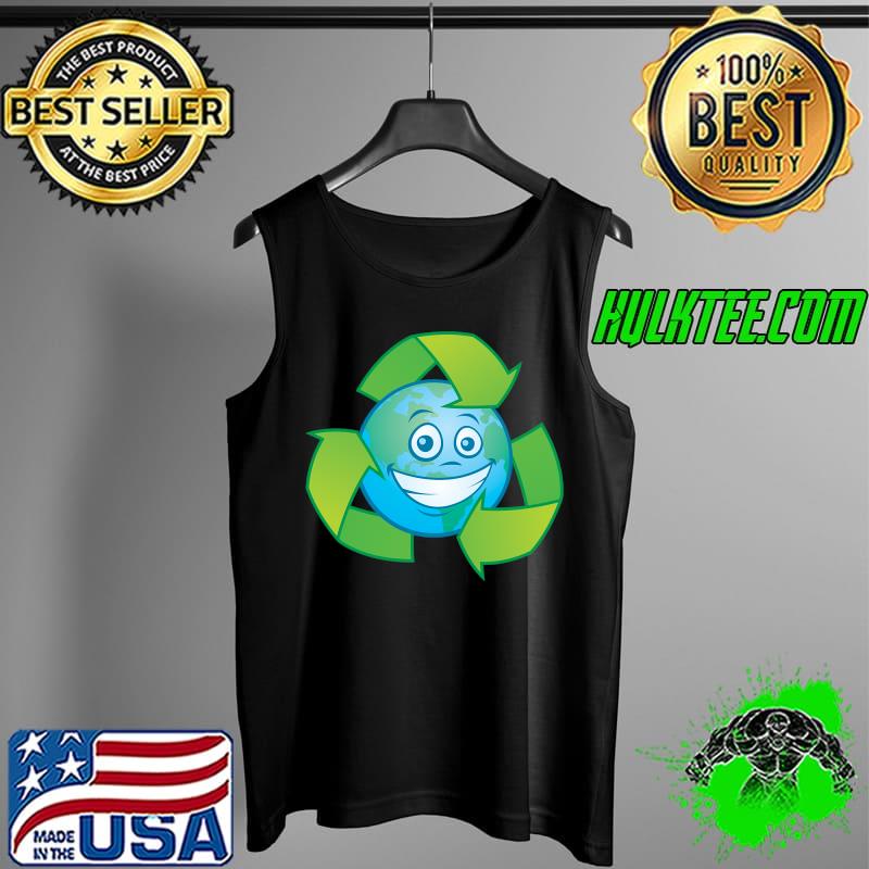 Planet Earth Recycle Shirt Tank Top Planet Earth Recycle Shirt Tank Top
