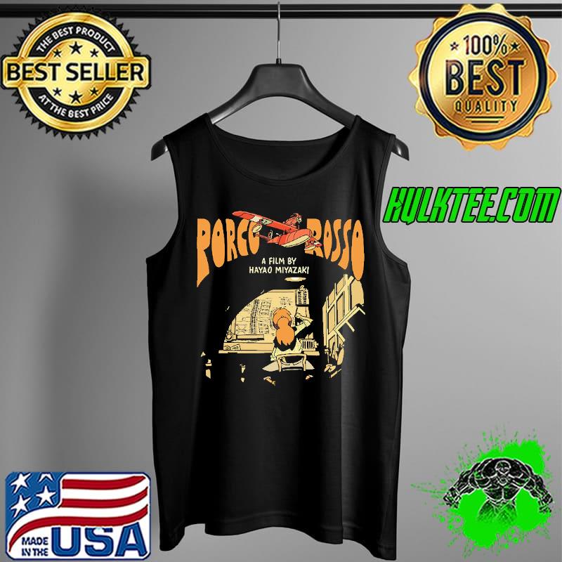 Porco Rosso A Film By Hayao Miyazaki Tank Top Porco Rosso A Film By Hayao Miyazaki Tank Top