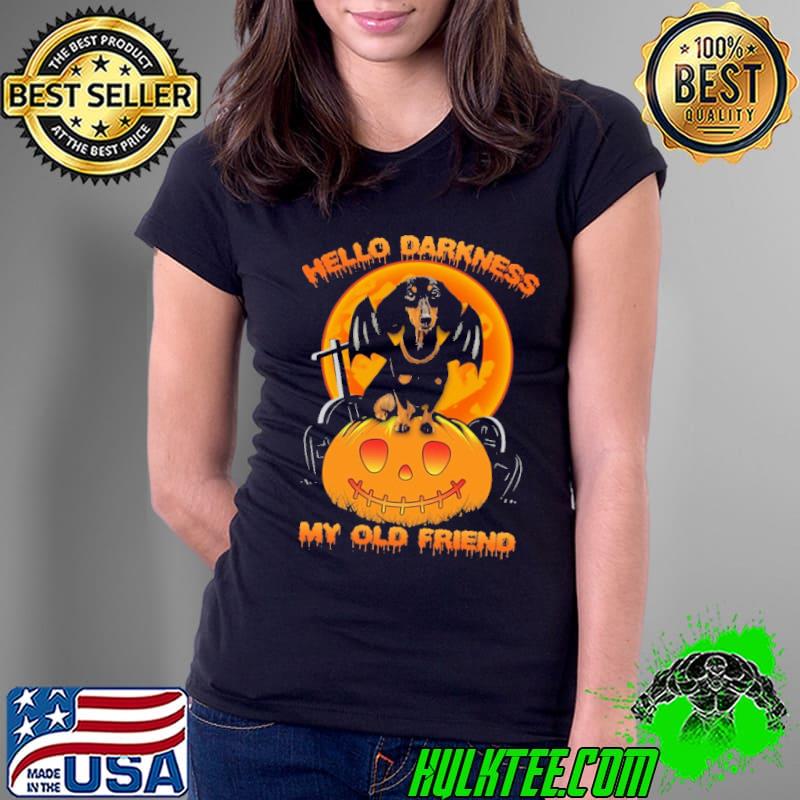 Premium dachshund Halloween My Old Friend Shirt Ladies Tee Premium dachshund Halloween My Old Friend Shirt Ladies Tee