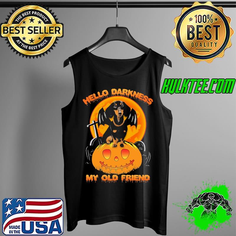 Premium dachshund Halloween My Old Friend Shirt Tank Top Premium dachshund Halloween My Old Friend Shirt Tank Top