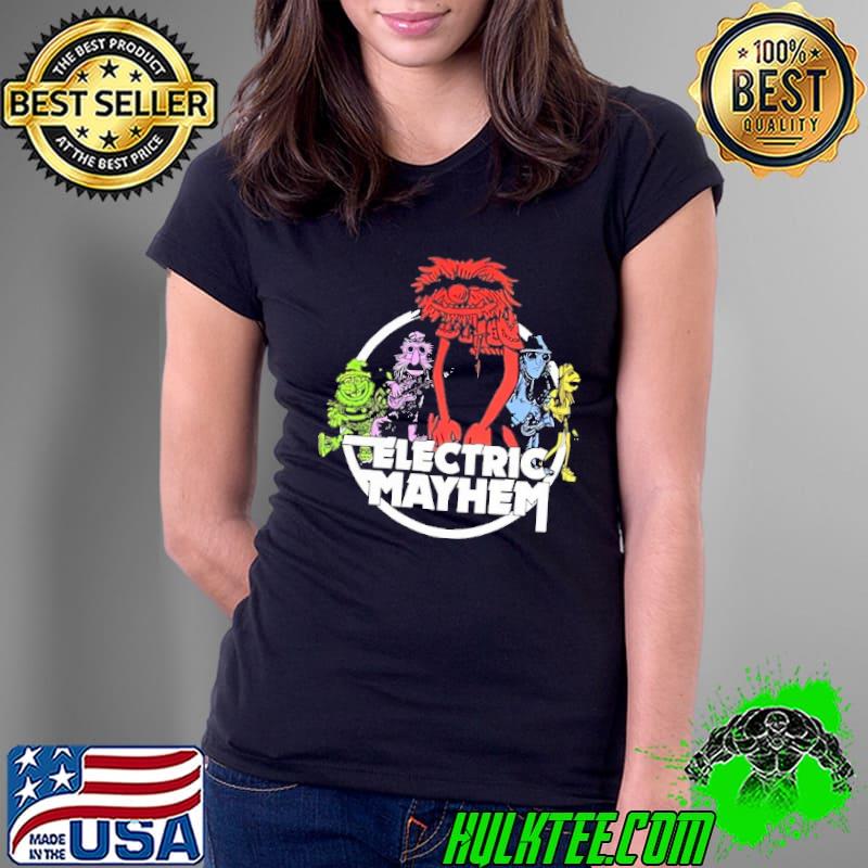 Premium electric Mayhem Shirt Ladies Tee Premium electric Mayhem Shirt Ladies Tee
