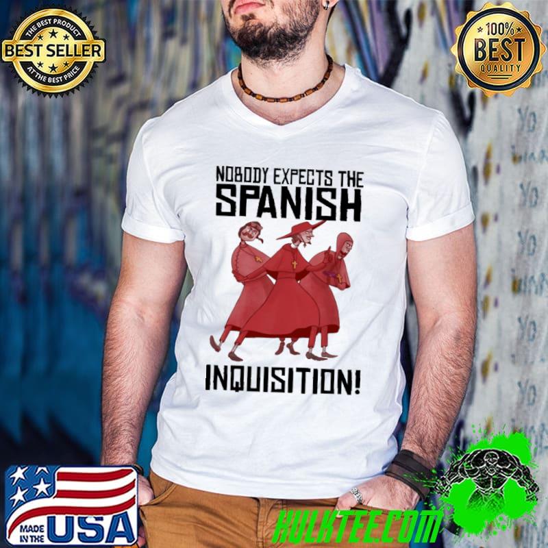 Premium nobody Expects The Spanish Inquisition Shirt Guys V Neck Premium nobody Expects The Spanish Inquisition Shirt Guys V Neck