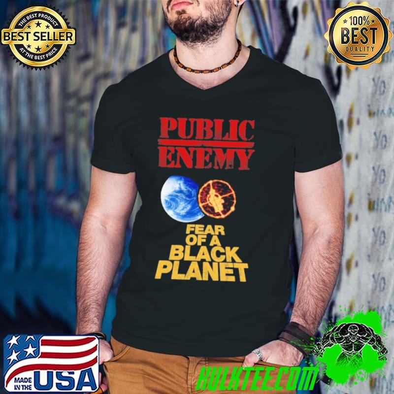 Public Enemy Fear Of A Black Planet The Earth Shirt