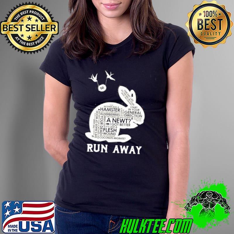 Rabbit Ni A Newt I Got Better Flesh Wound Hamster Shirt Ladies Tee Rabbit Ni A Newt I Got Better Flesh Wound Hamster Shirt Ladies Tee