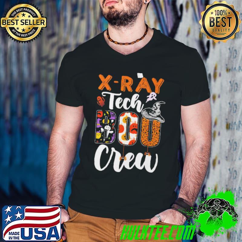 Radiology Technician XRay Tech Boo Crew Halloween Nurse Shirt