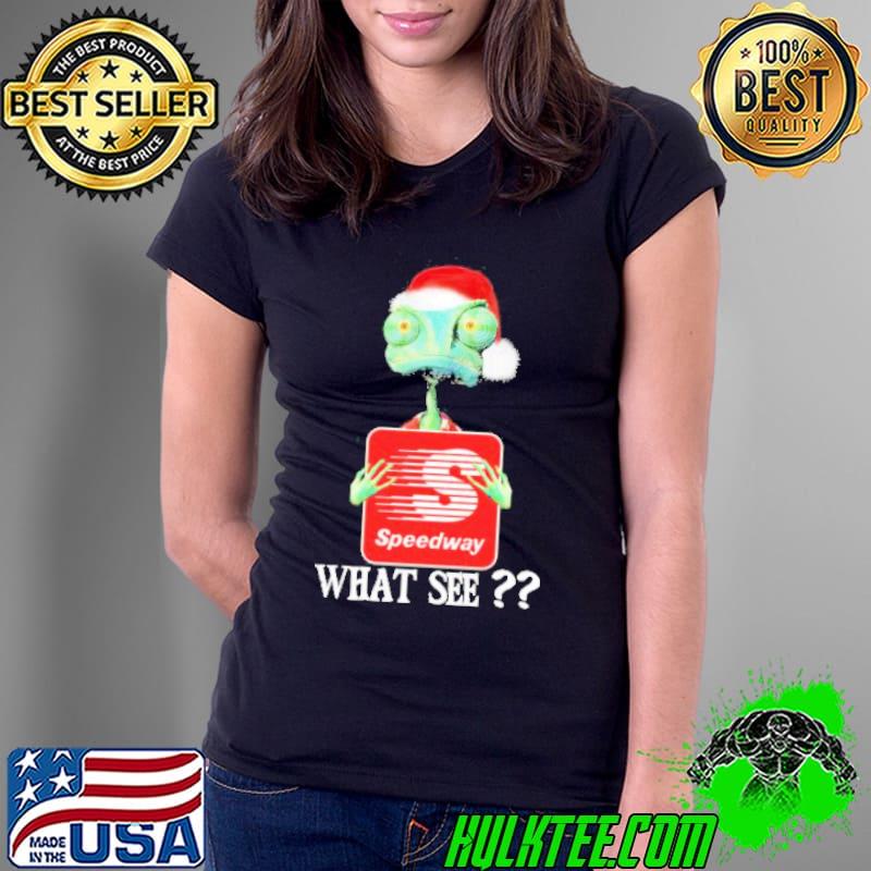Rango Santa Hug Speedway Logo What See Shirt Ladies Tee Rango Santa Hug Speedway Logo What See Shirt Ladies Tee