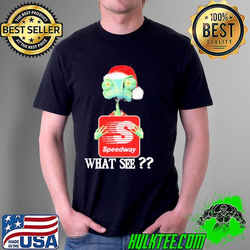 Rango Santa Hug Speedway Logo What See Shirt Unisex Rango Santa Hug Speedway Logo What See Shirt Unisex