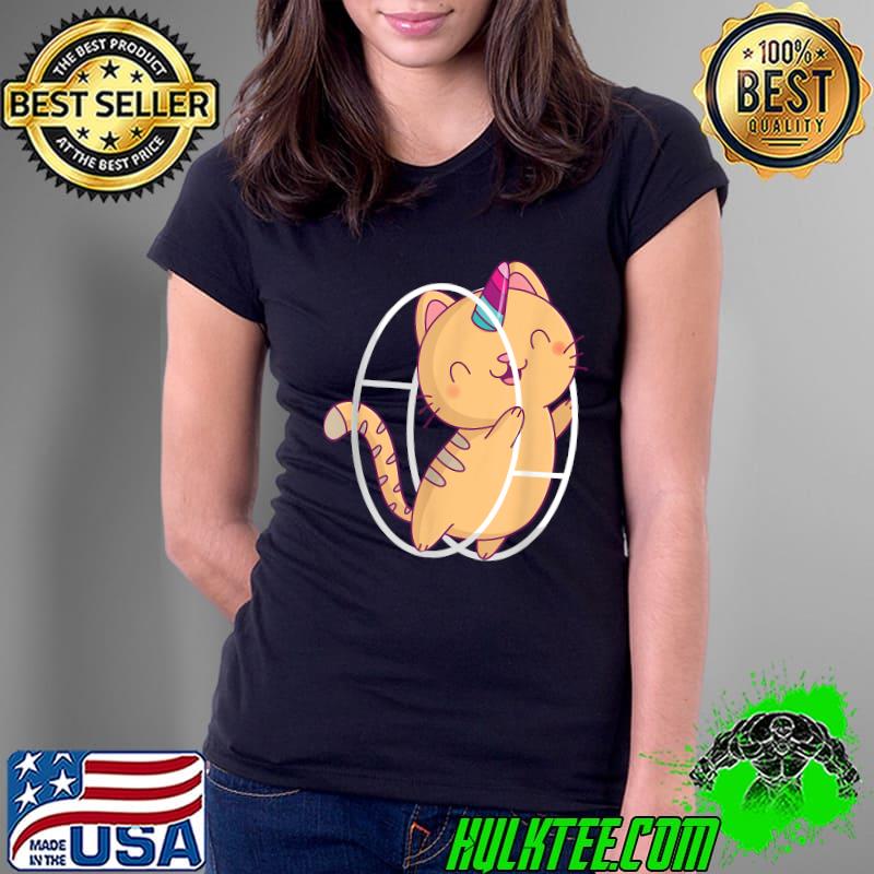 Rhönrad Rhönrad Gymnastics Unicorn Cat Sport T-Shirt Ladies Tee Rhönrad Rhönrad Gymnastics Unicorn Cat Sport T-Shirt Ladies Tee