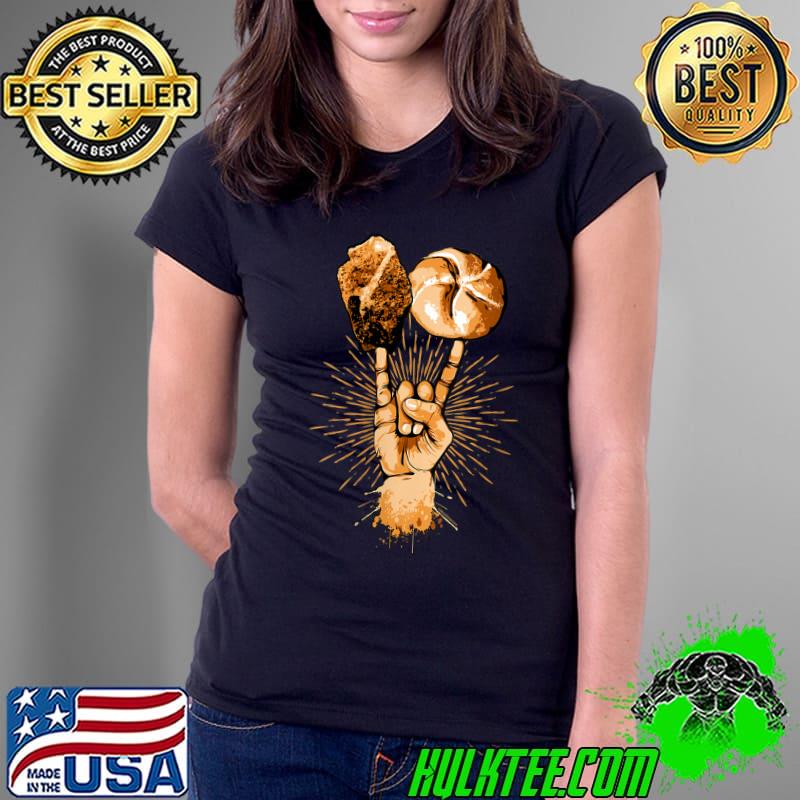 Rock and Roll - funny rock music T-Shirt Ladies Tee Rock and Roll - funny rock music T-Shirt Ladies Tee
