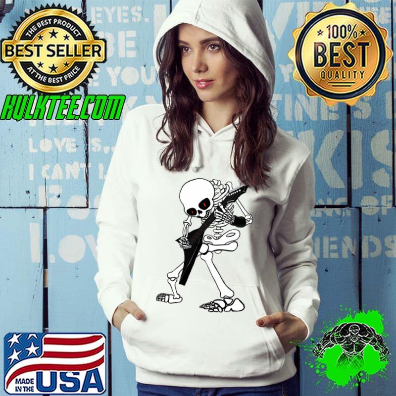 Rocking skeleton halloween T-Shirt
