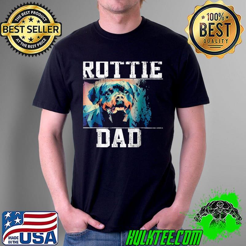 Rottie Dad Dog Shirt