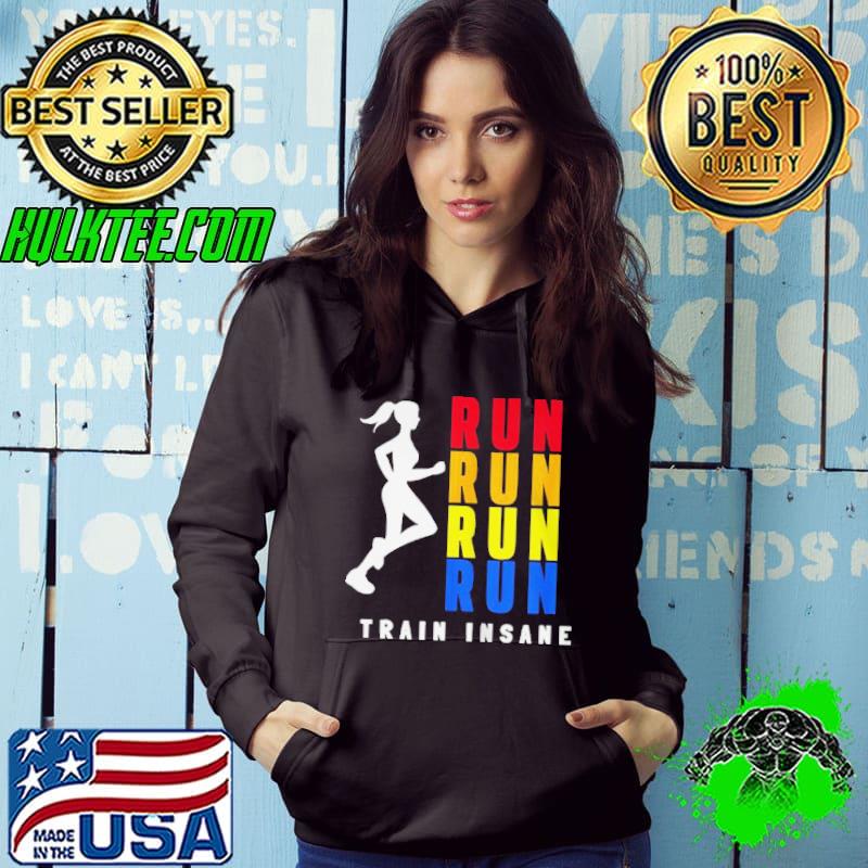 RUNNING RUNNERS WORKOUT RUN FOR FITNESS JOGGING SHIRT