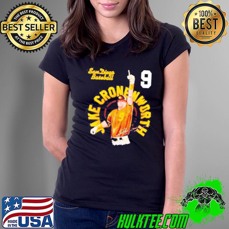 San Diego Baseball Jake Cronenworth signature s Ladies Tee San Diego Baseball Jake Cronenworth signature s Ladies Tee