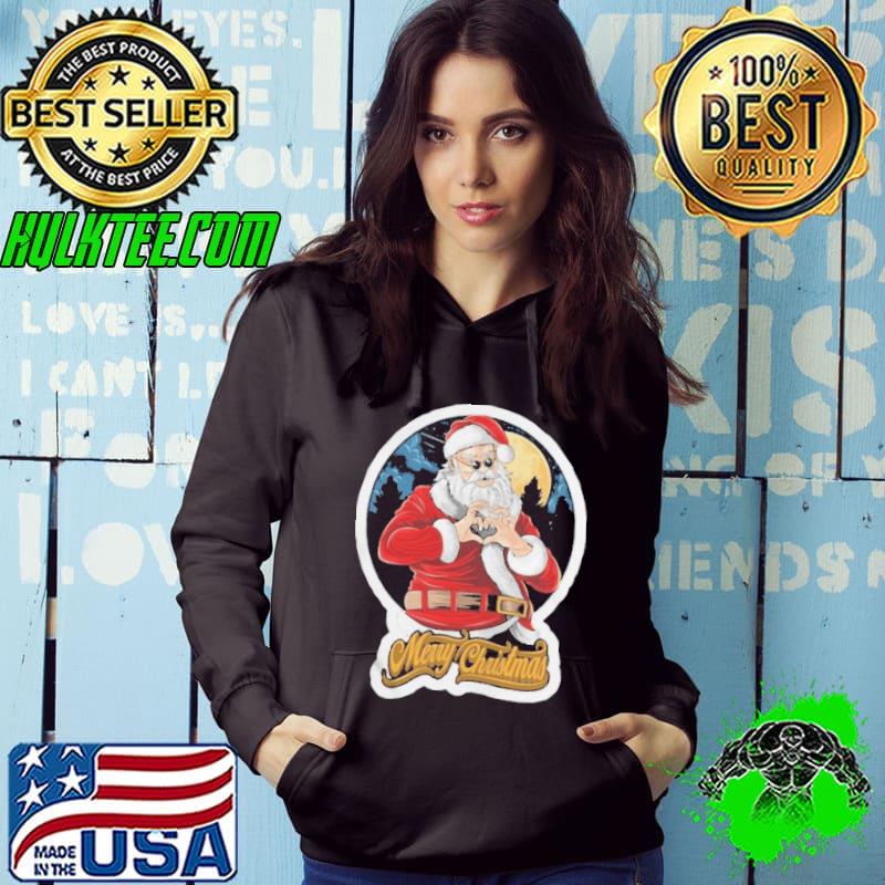 Santa Send Love Merry Christmas shirt