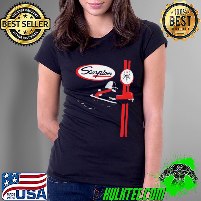 Scorpion Snowmobiles USA T-s Ladies Tee Scorpion Snowmobiles USA T-s Ladies Tee