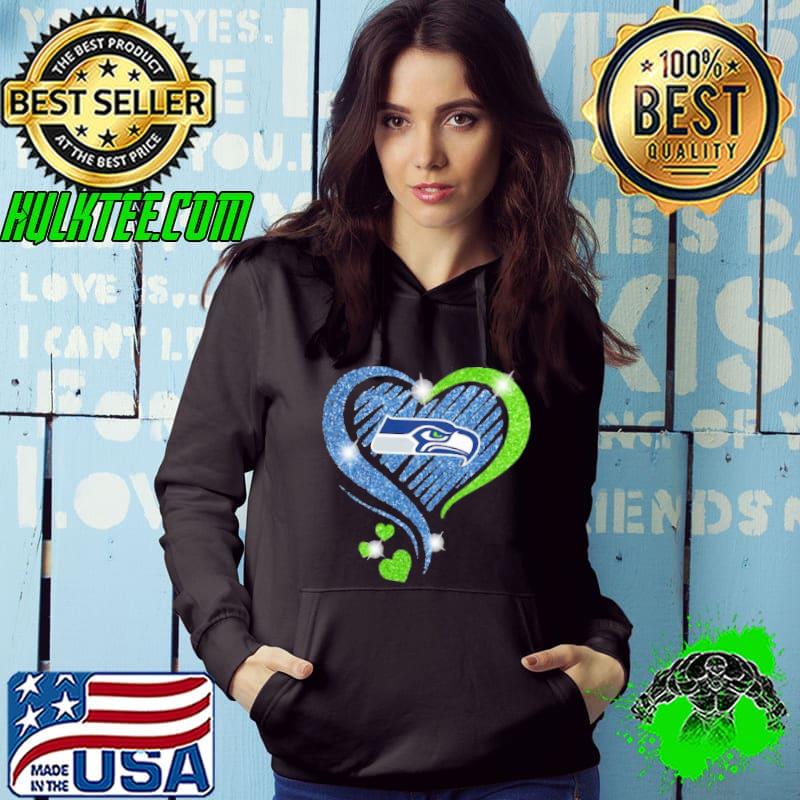 Seattle Seahawks Diamond Heart shirt