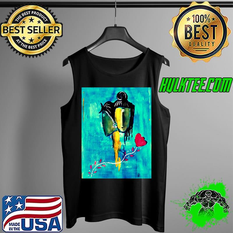 Shiva black tee watercolor s Tank Top Shiva black tee watercolor s Tank Top