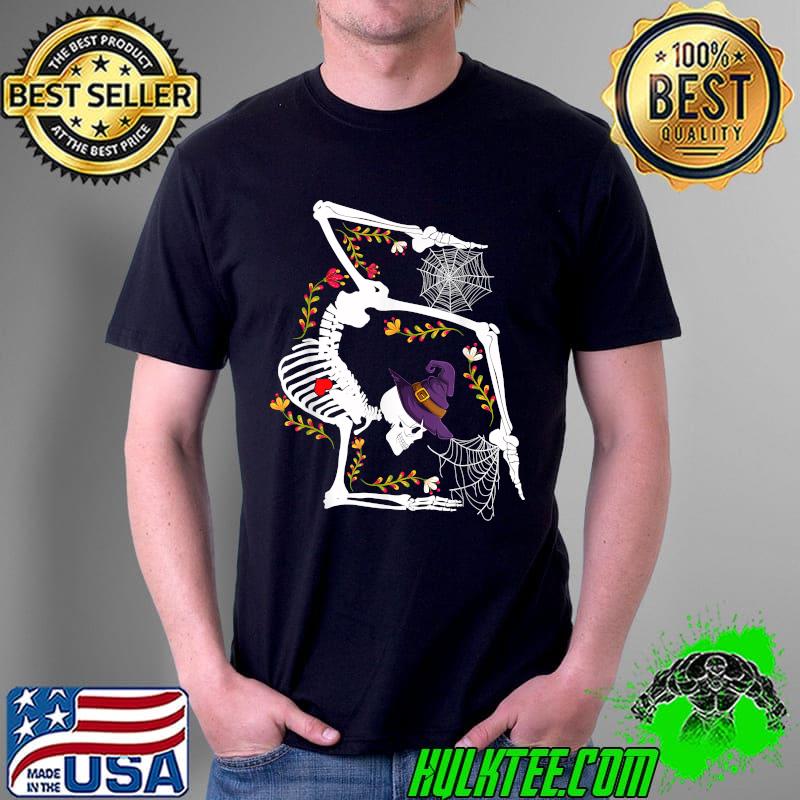 Skeleton Gymnast Lazy Halloween Costume Funny Gymnastics T-Shirt Unisex Skeleton Gymnast Lazy Halloween Costume Funny Gymnastics T-Shirt Unisex