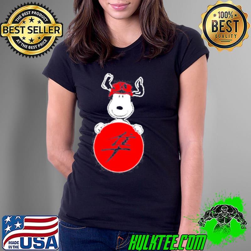 Snoopy hug Hayabusa Logo s Ladies Tee Snoopy hug Hayabusa Logo s Ladies Tee