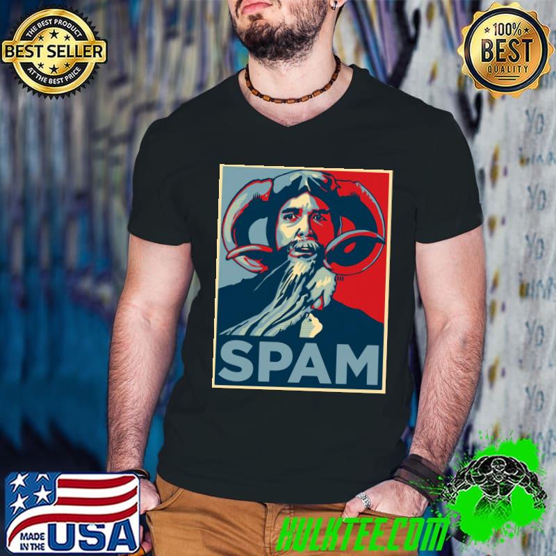 Spam The Man With Long Beard And Horns Vintage Shirt