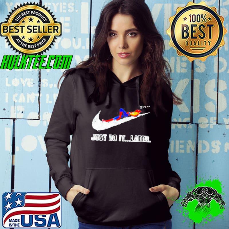Spider Man listen music just do it later shirt