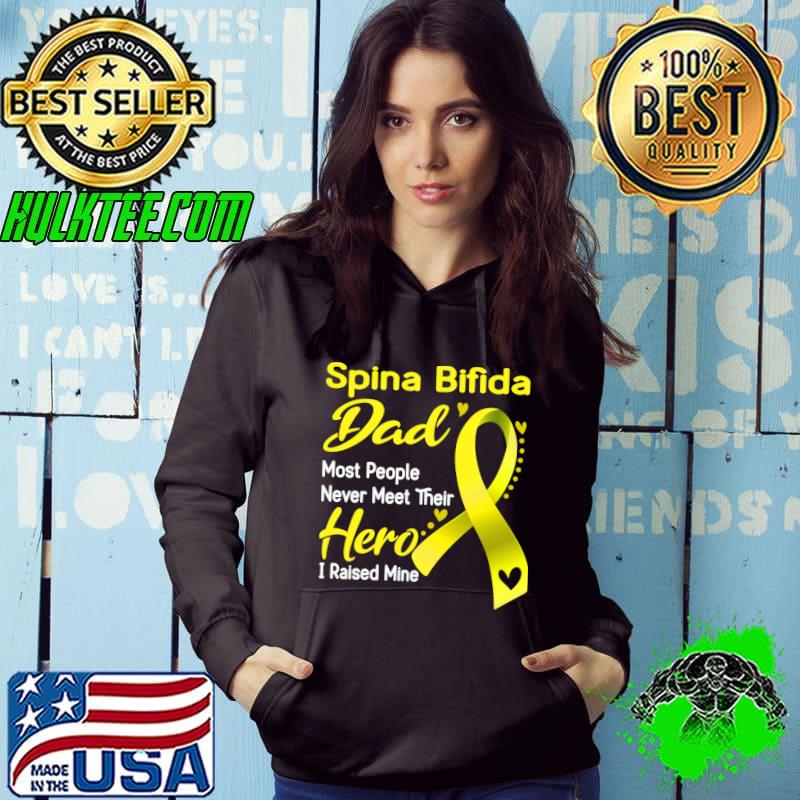 Spina Bifida Dad Most People Never Meet Their Hero I Raise Mine Classic T-Shirt
