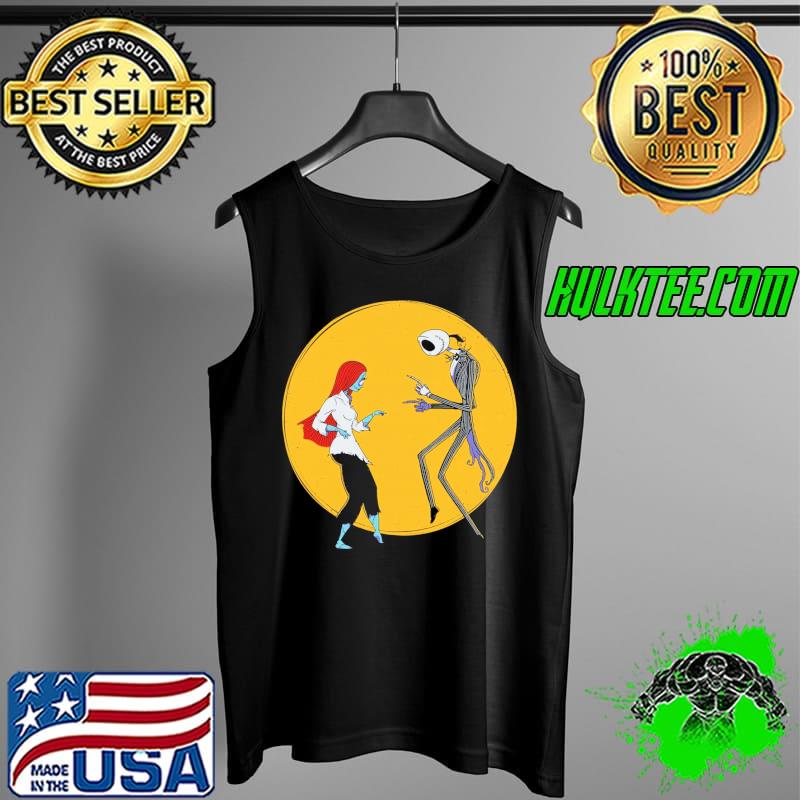 Spooky jack skellington and sally halloween s Tank Top Spooky jack skellington and sally halloween s Tank Top