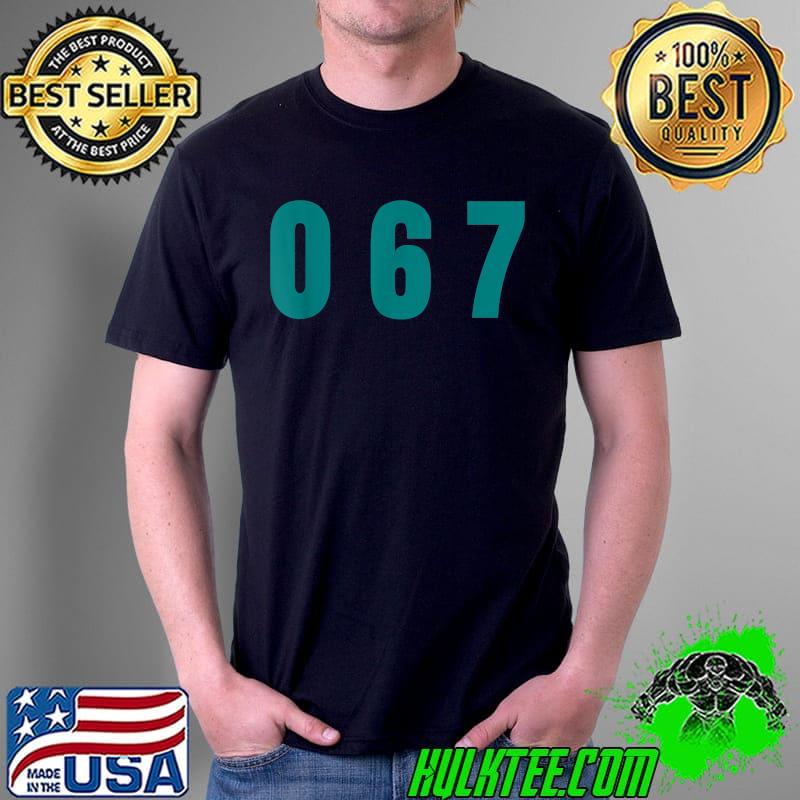 Squid Game Number 067 Costume T-Shirt Unisex Squid Game Number 067 Costume T-Shirt Unisex