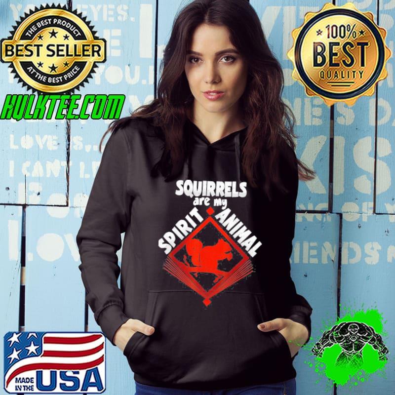 Squirrels Are My Spirit Animal Cute Gopher Zoo Shirt