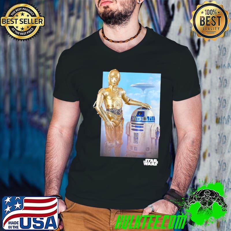 Star Wars R2-D2 C-3PO Classic Portrait T-Shirt