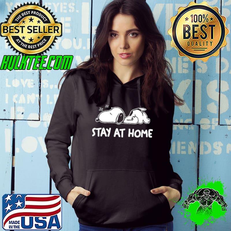 Stay At Home Snoopy shirt