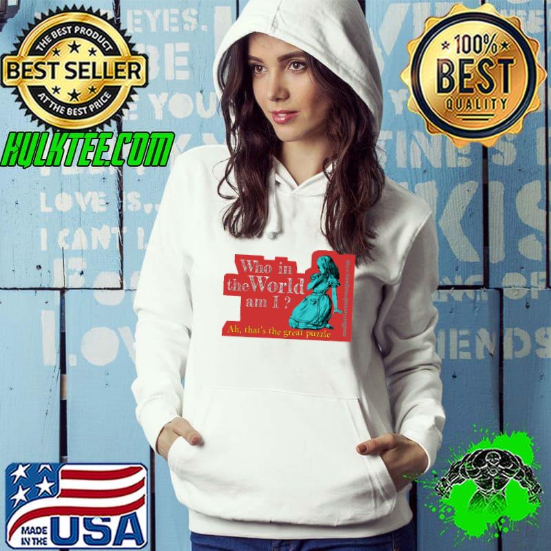 Sticker Who in the World am I Alice Classic T-Shirt