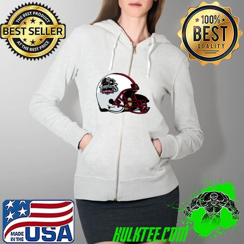 Team Templars T-Shirt Full Zip Hooded Team Templars T-Shirt Full Zip Hooded