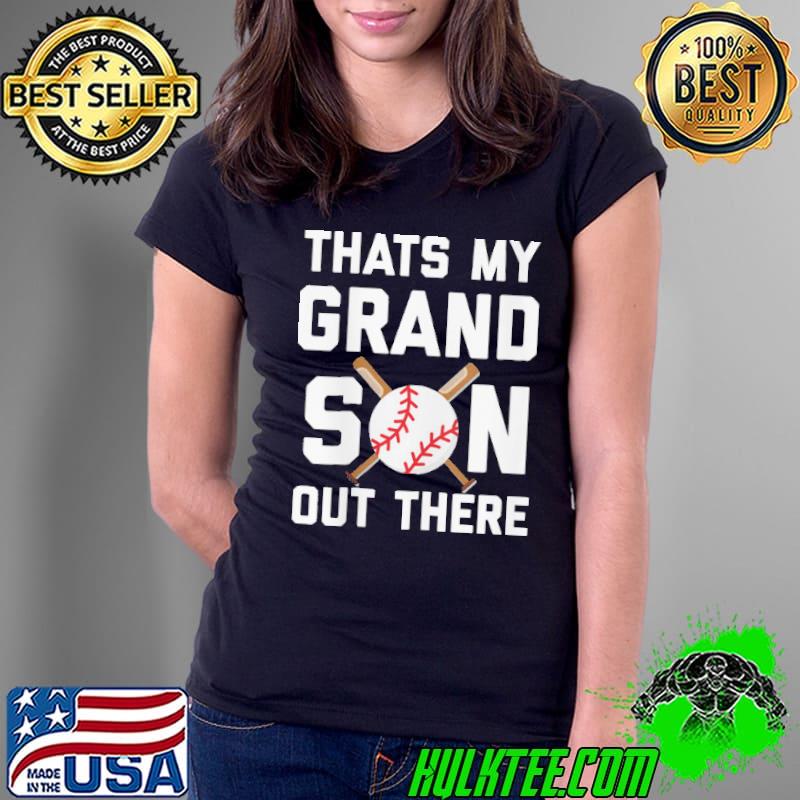 Thats my grandson out there baseball shirt