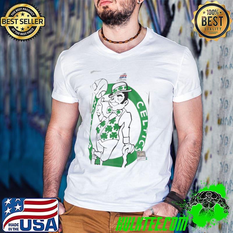 The 1986 Nba Finals Boston Celtics Mitchell Shirt