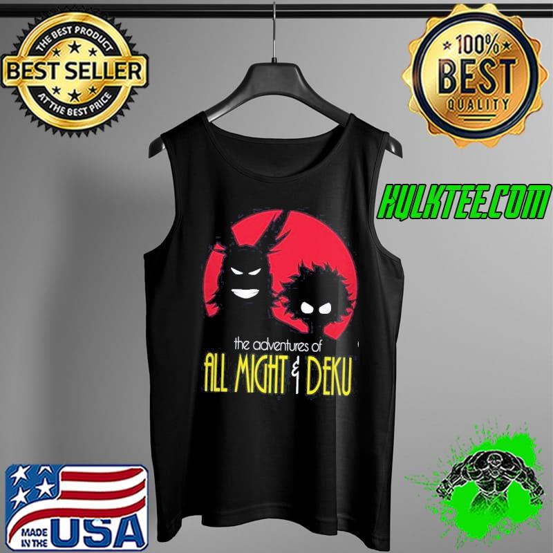 The Adventures Of All Might Deku One For All Shirt Tank Top The Adventures Of All Might Deku One For All Shirt Tank Top