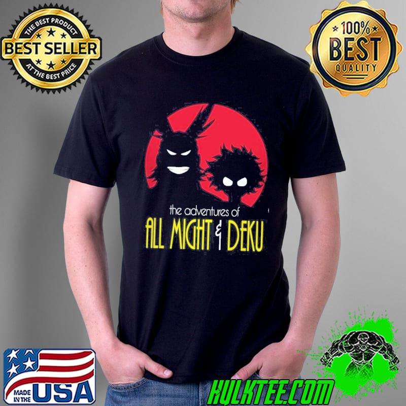 The Adventures Of All Might Deku One For All Shirt Unisex The Adventures Of All Might Deku One For All Shirt Unisex