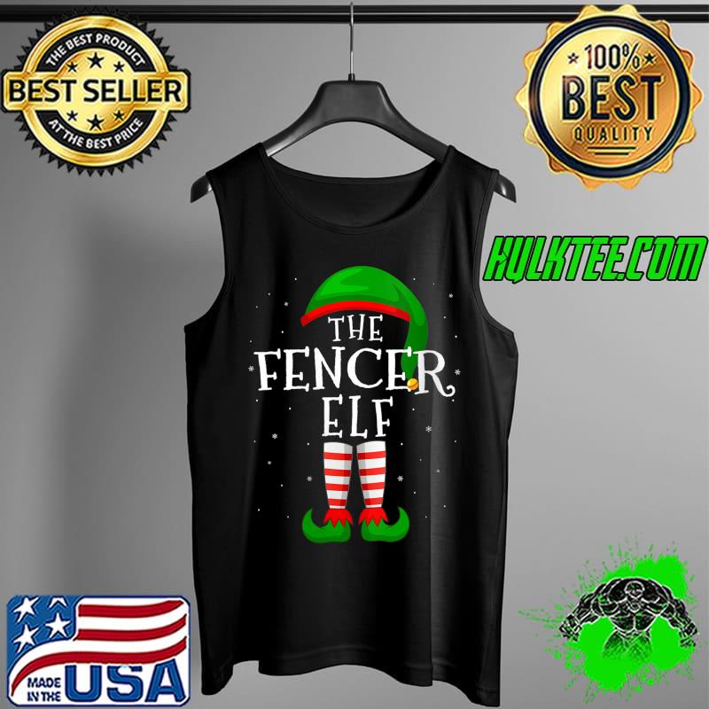The Fencer Elf Funny Matching Family Group Christmas T-Shirt Tank Top The Fencer Elf Funny Matching Family Group Christmas T-Shirt Tank Top