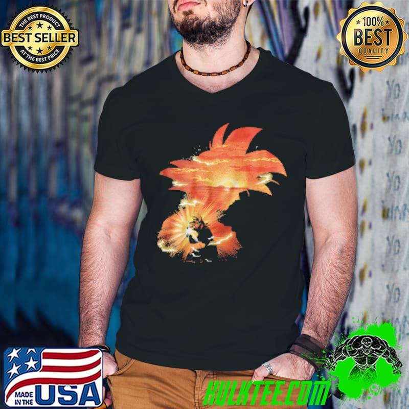 The First Super Saiyan Dragon ball s Guys V Neck The First Super Saiyan Dragon ball s Guys V Neck