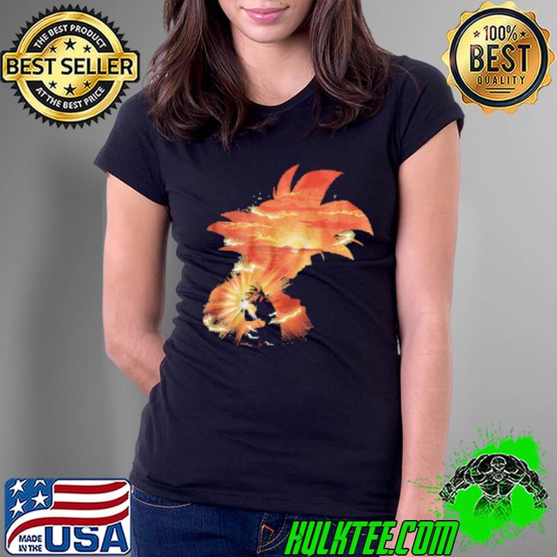 The First Super Saiyan Dragon ball s Ladies Tee The First Super Saiyan Dragon ball s Ladies Tee