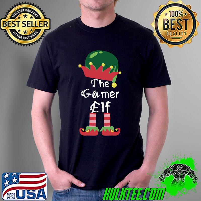 The Gamer elf boys Christmas T-Shirt Unisex The Gamer elf boys Christmas T-Shirt Unisex