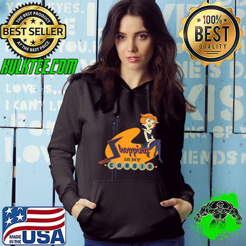The Jetsons Jane Jetson Shopping Is My Cardio Premium T-Shirt