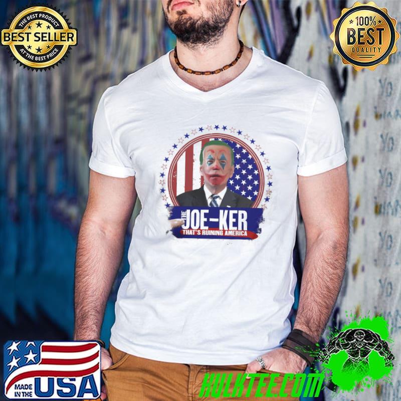 The Joe Ker That's Running America Biden Shirt Guys V Neck The Joe Ker That's Running America Biden Shirt Guys V Neck